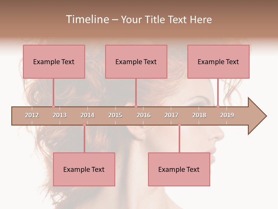 Young Makeup Care PowerPoint Template