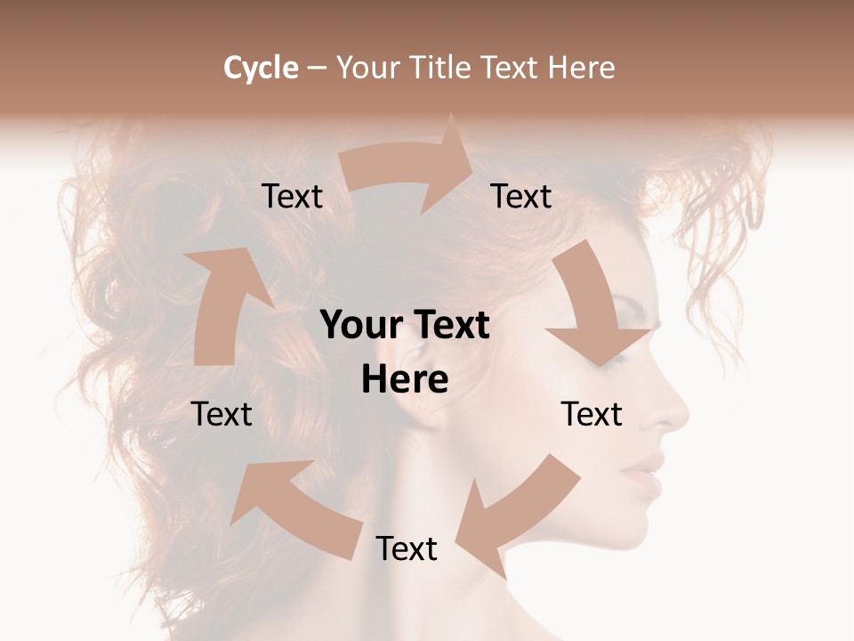 Young Makeup Care PowerPoint Template