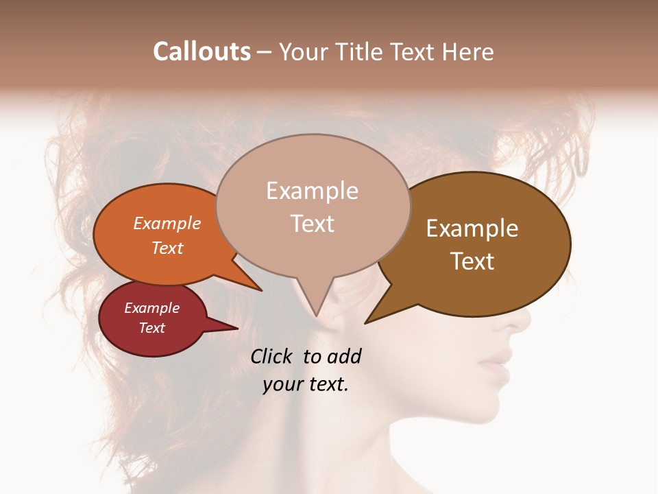 Young Makeup Care PowerPoint Template
