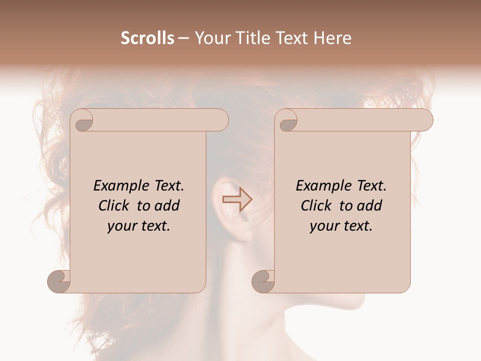 Young Makeup Care PowerPoint Template