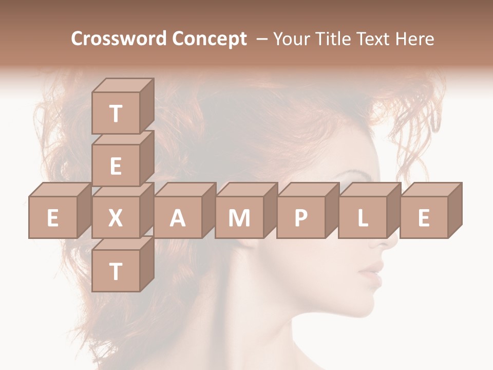 Young Makeup Care PowerPoint Template