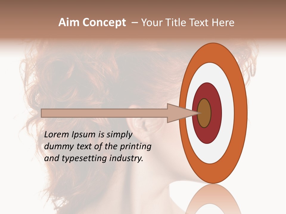 Young Makeup Care PowerPoint Template