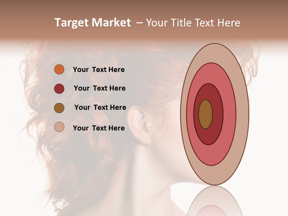 Young Makeup Care PowerPoint Template