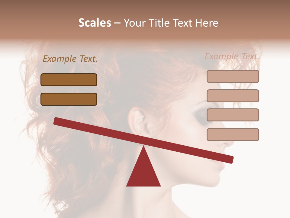 Young Makeup Care PowerPoint Template