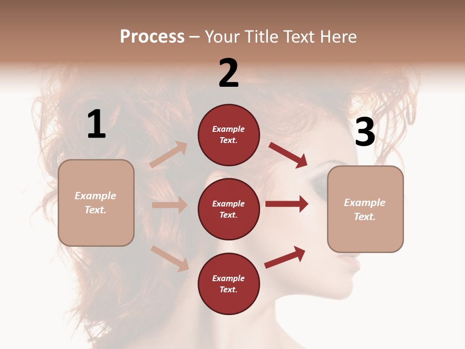 Young Makeup Care PowerPoint Template