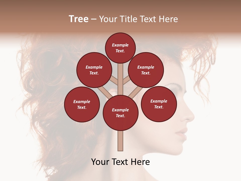 Young Makeup Care PowerPoint Template