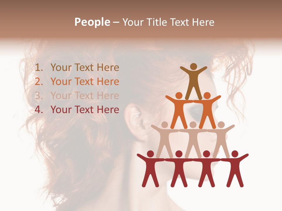 Young Makeup Care PowerPoint Template