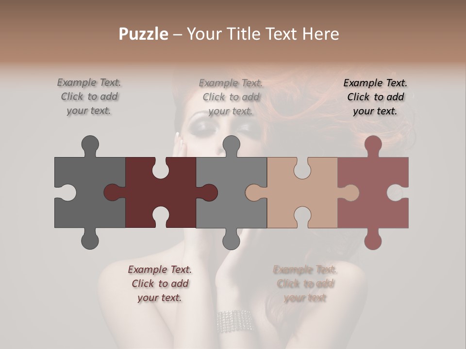 Cosmetic Toned Care PowerPoint Template