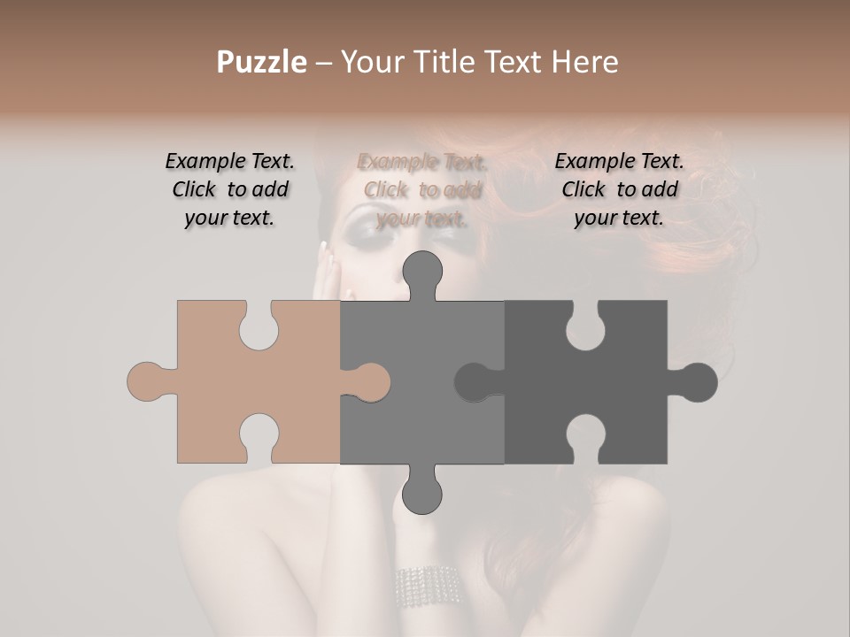 Cosmetic Toned Care PowerPoint Template