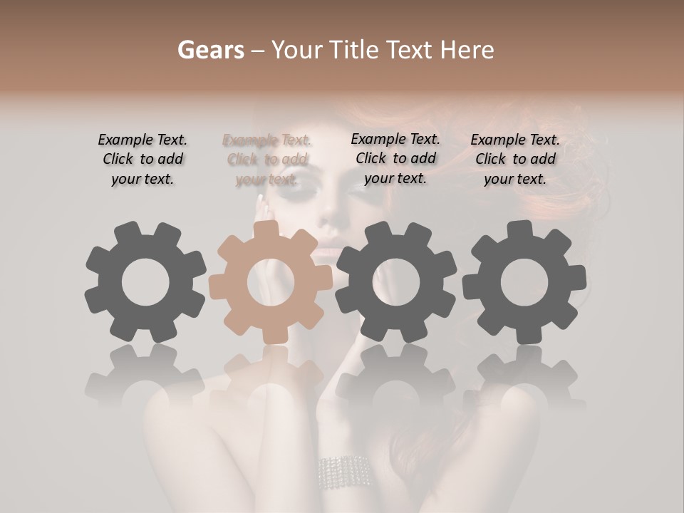 Cosmetic Toned Care PowerPoint Template