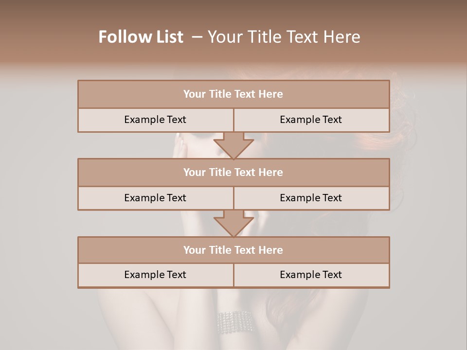 Cosmetic Toned Care PowerPoint Template