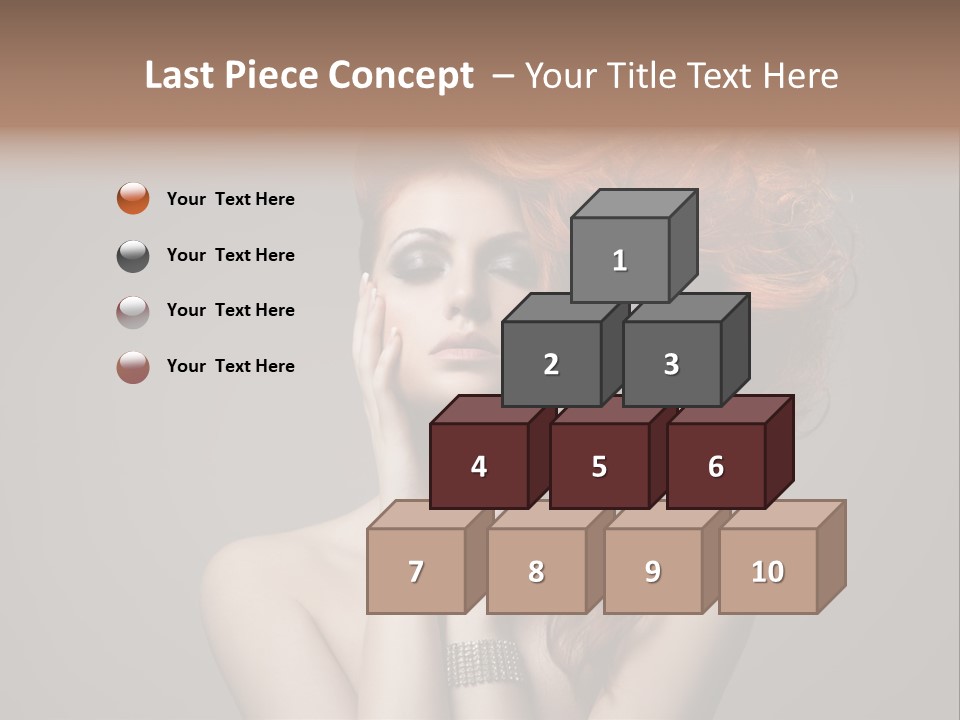 Cosmetic Toned Care PowerPoint Template