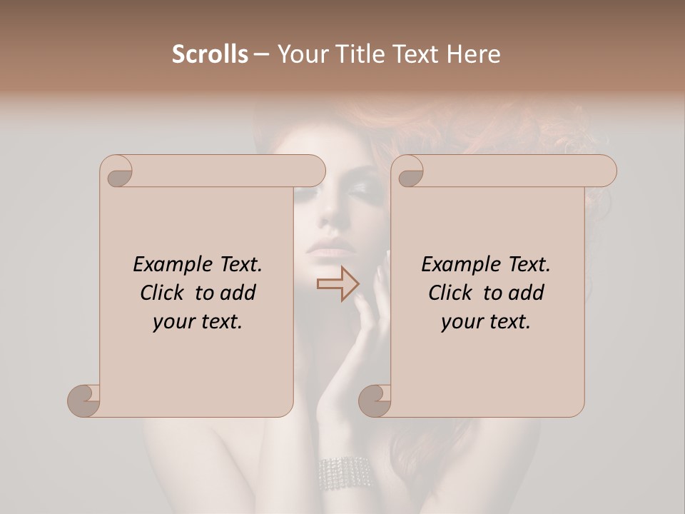 Cosmetic Toned Care PowerPoint Template