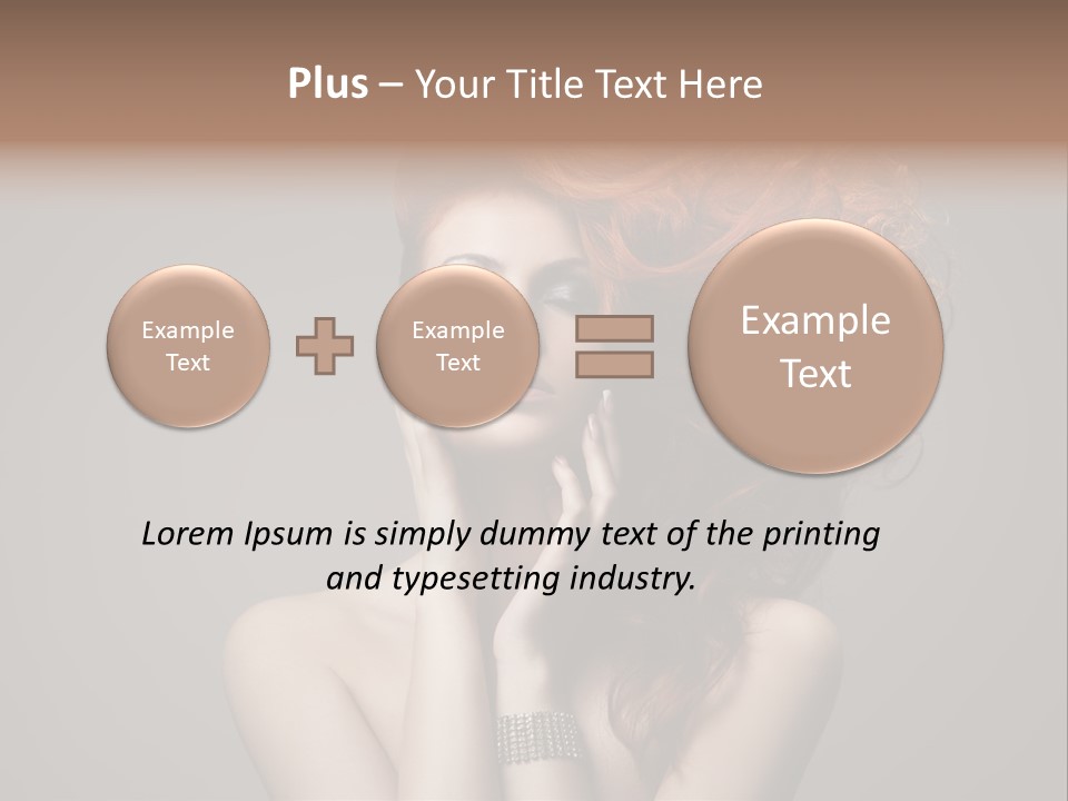 Cosmetic Toned Care PowerPoint Template