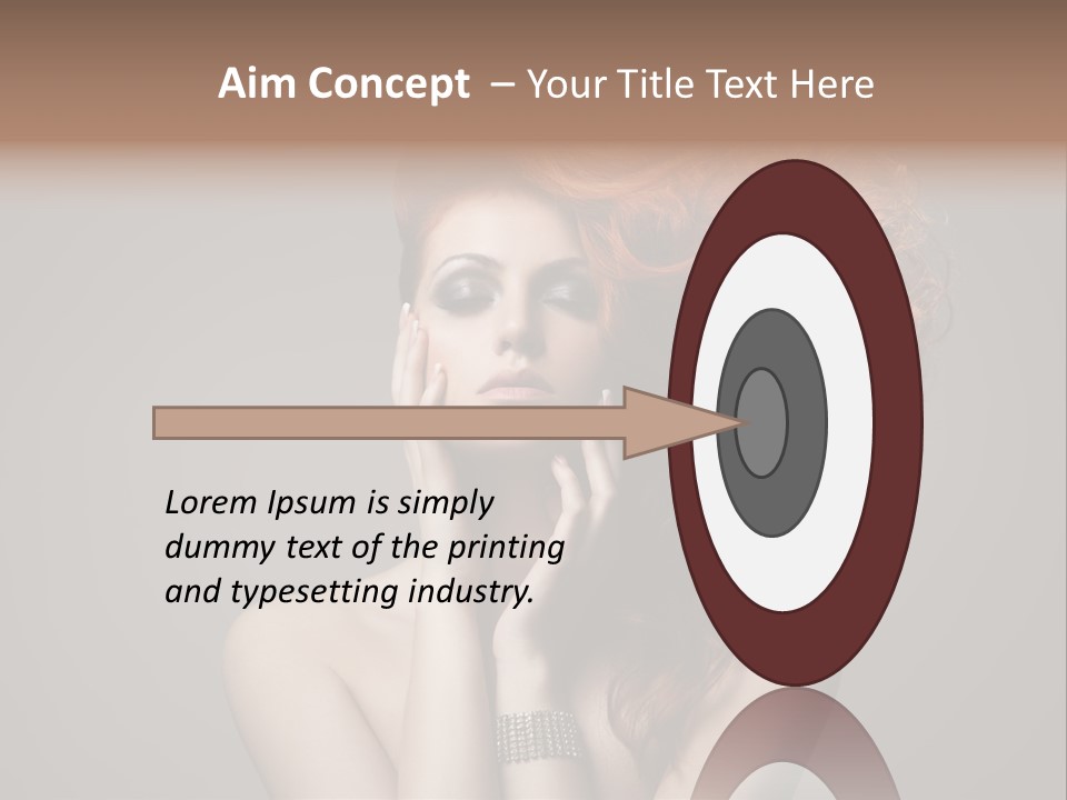 Cosmetic Toned Care PowerPoint Template
