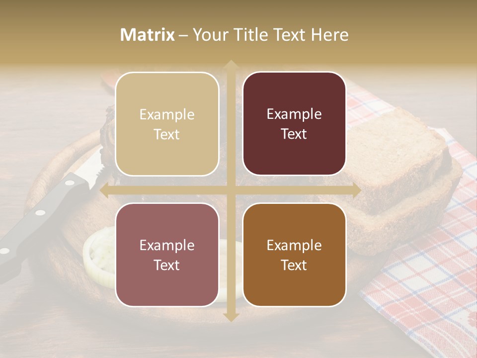 Knee Roast European PowerPoint Template