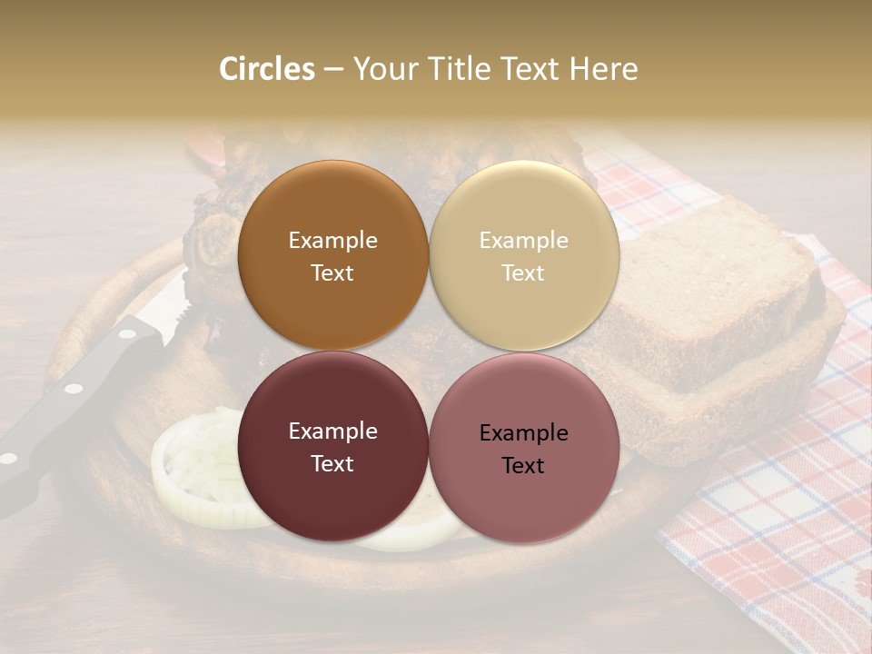 Knee Roast European PowerPoint Template