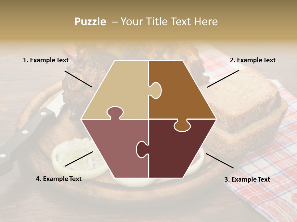 Knee Roast European PowerPoint Template