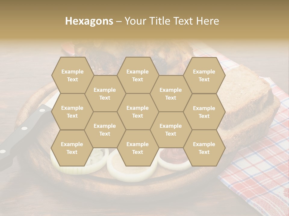 Knee Roast European PowerPoint Template