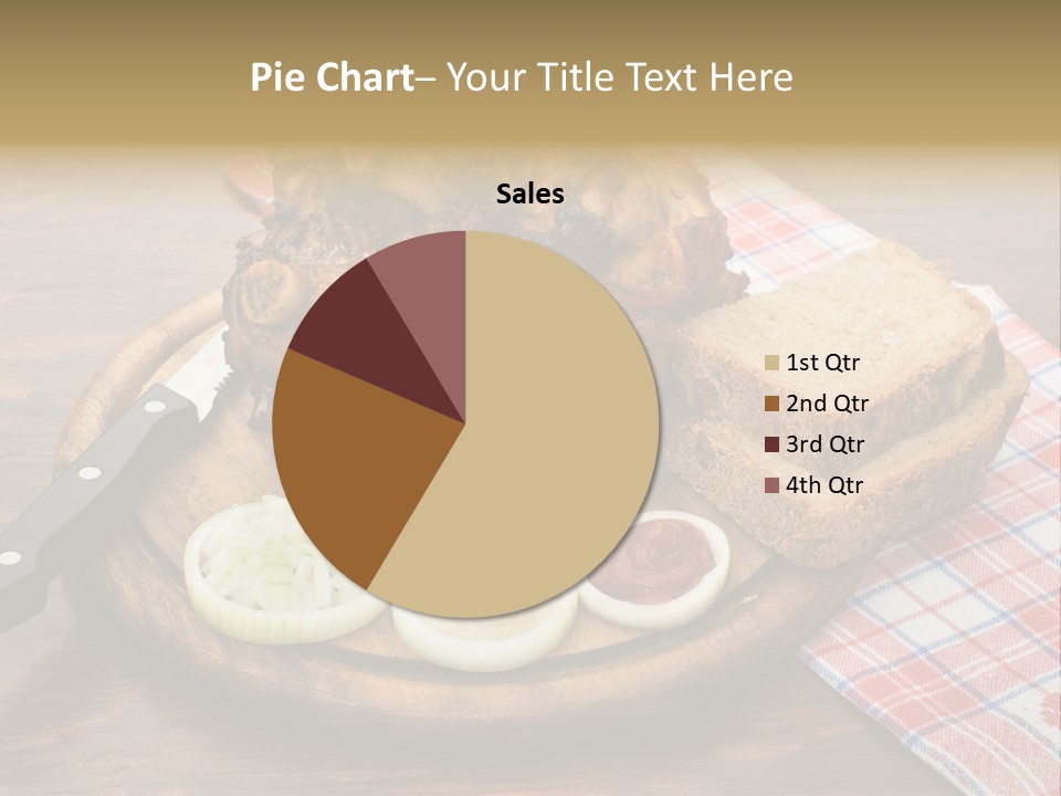 Knee Roast European PowerPoint Template