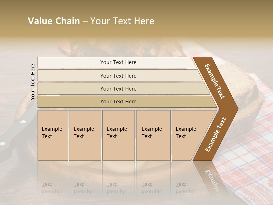 Knee Roast European PowerPoint Template
