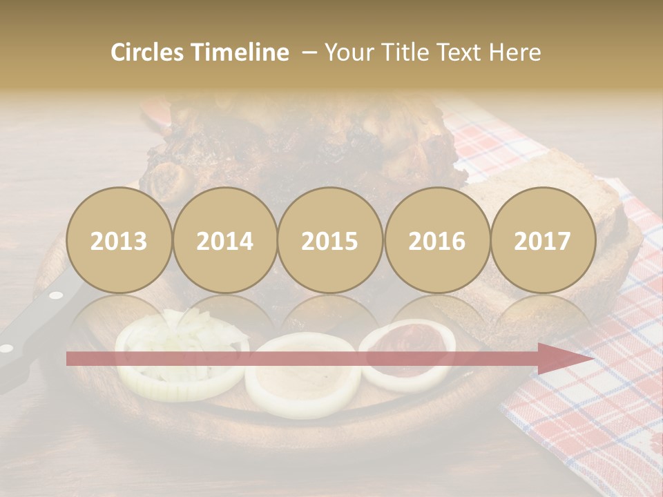 Knee Roast European PowerPoint Template