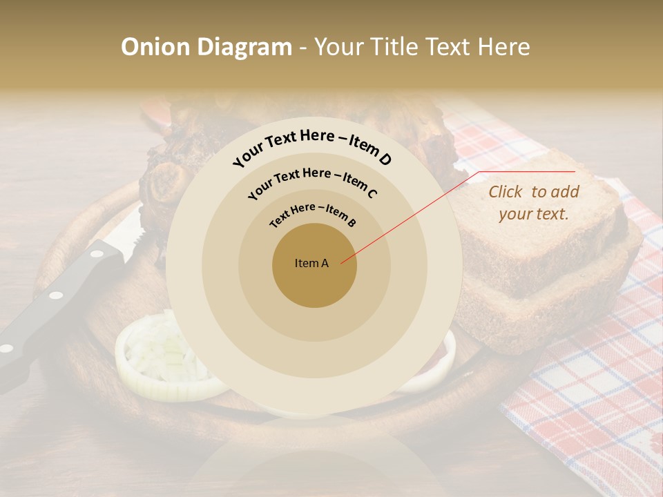 Knee Roast European PowerPoint Template