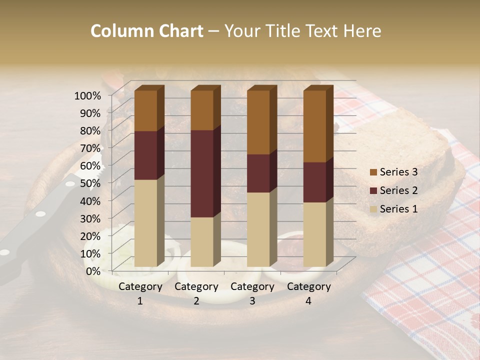 Knee Roast European PowerPoint Template