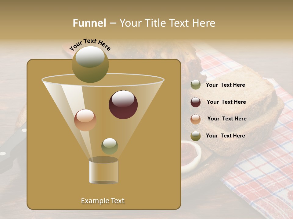 Knee Roast European PowerPoint Template