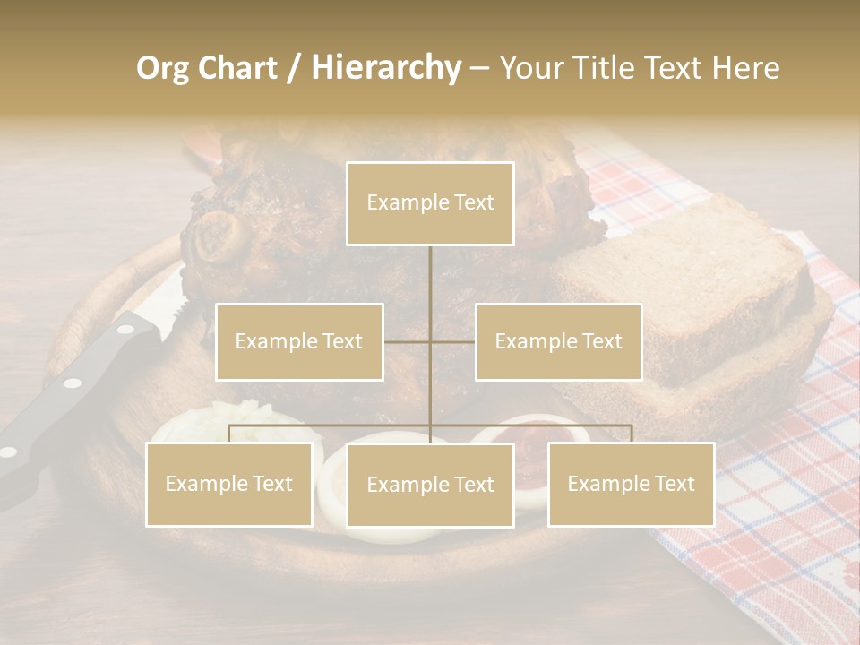 Knee Roast European PowerPoint Template