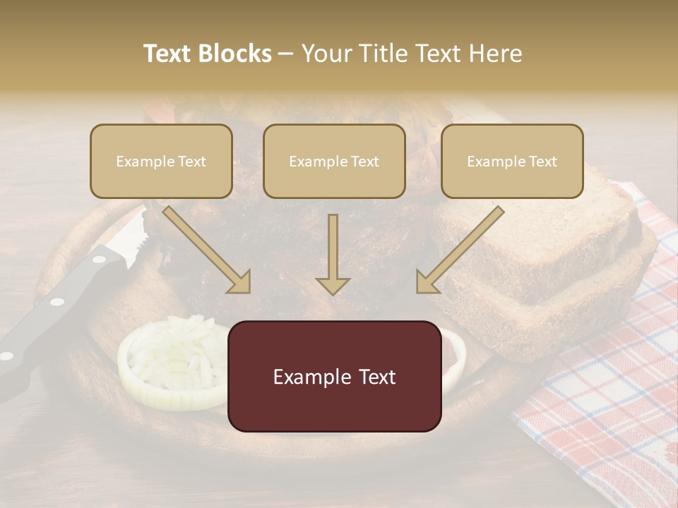 Knee Roast European PowerPoint Template