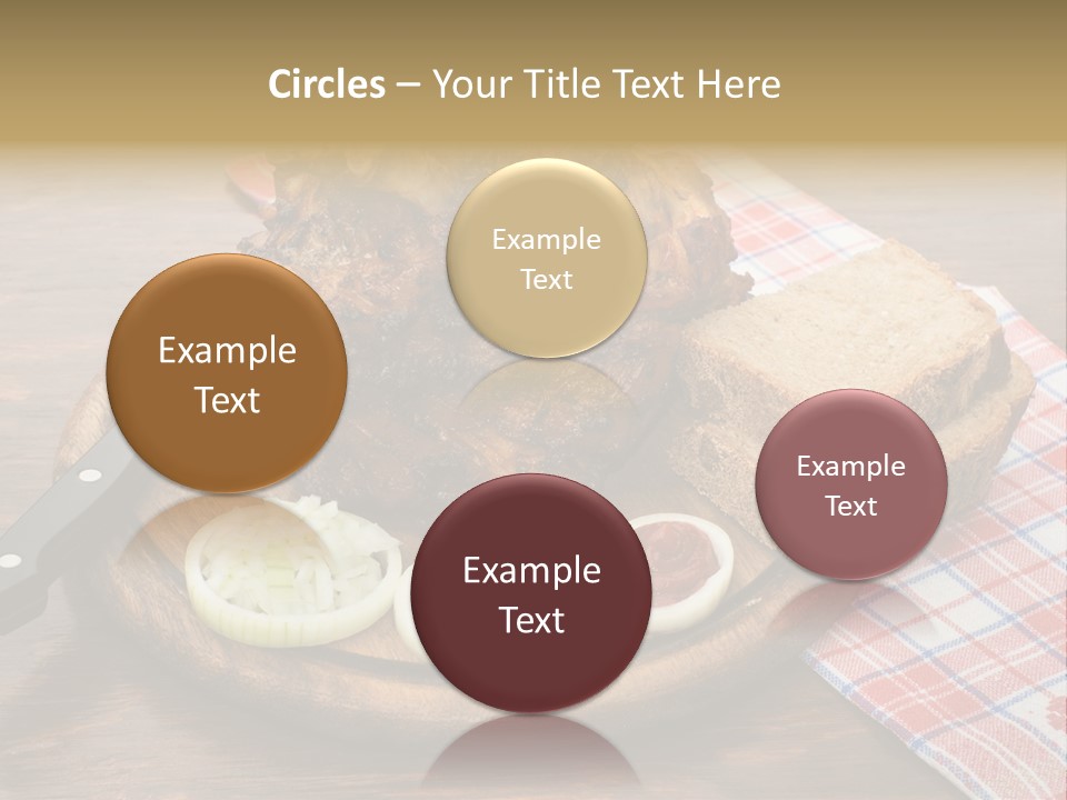 Knee Roast European PowerPoint Template