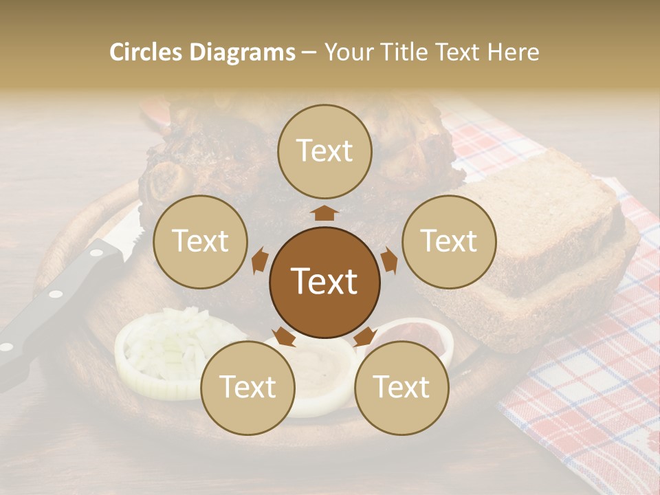 Knee Roast European PowerPoint Template