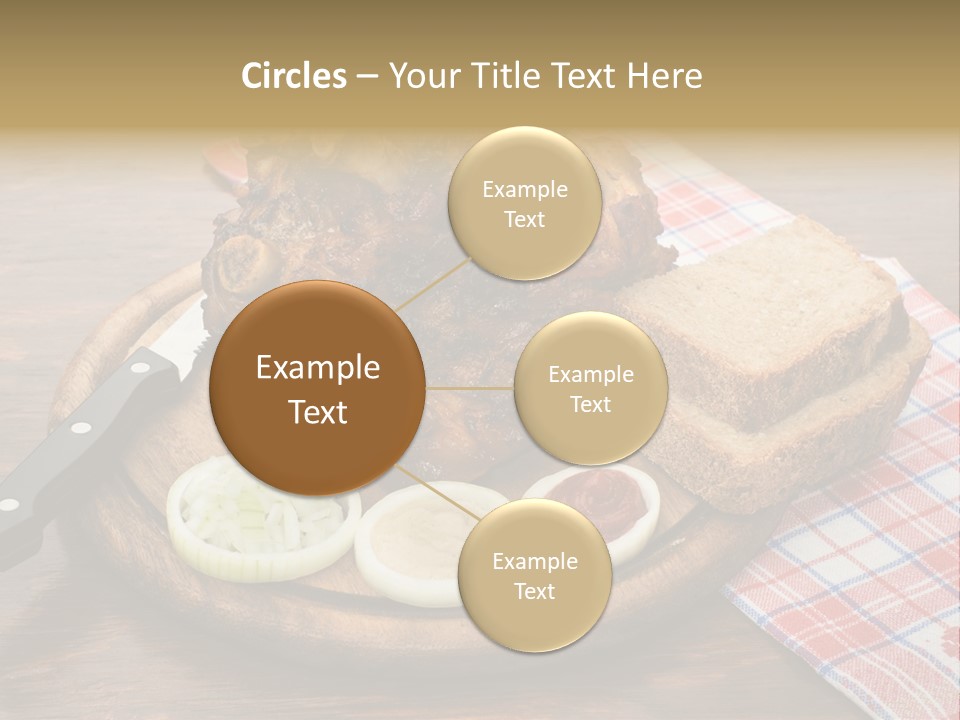 Knee Roast European PowerPoint Template