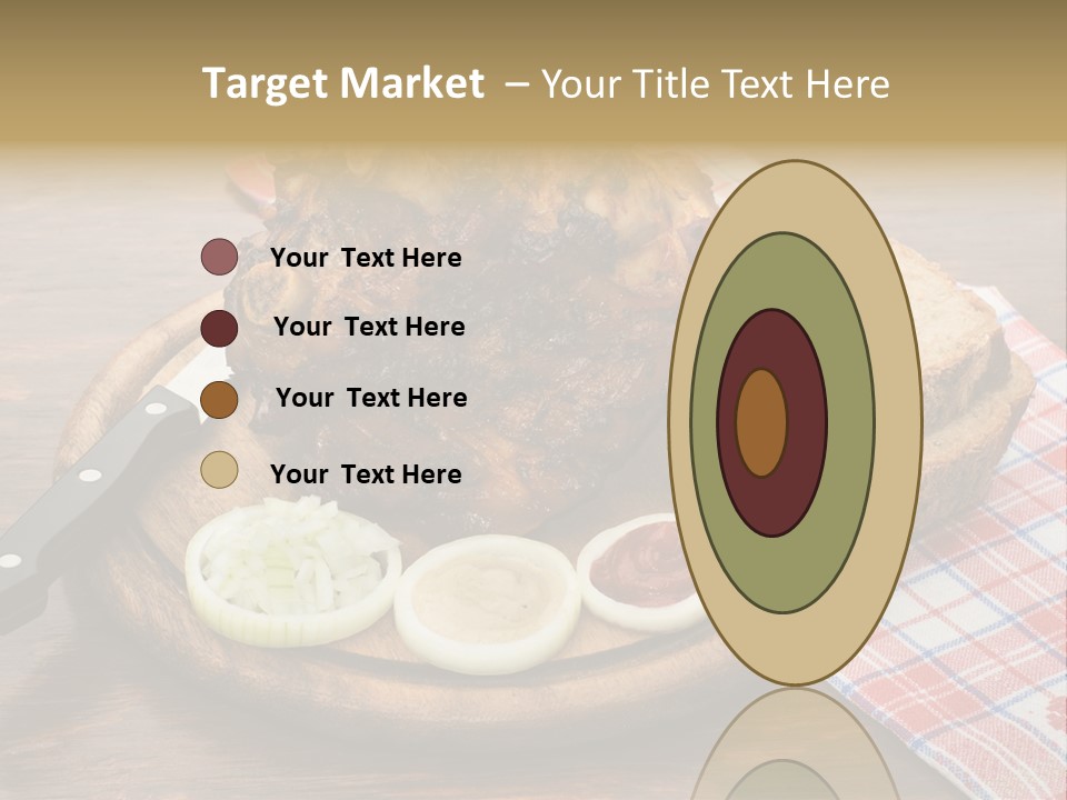 Knee Roast European PowerPoint Template