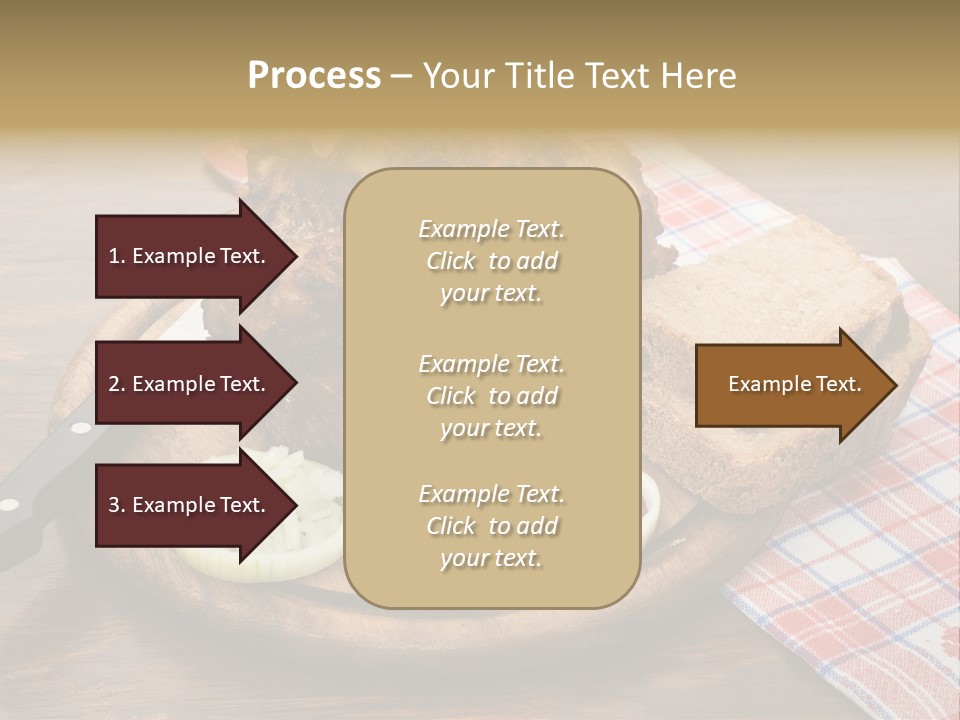 Knee Roast European PowerPoint Template