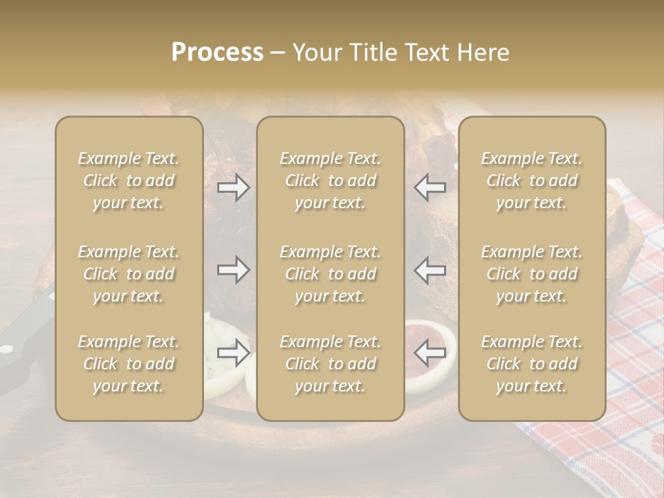 Knee Roast European PowerPoint Template