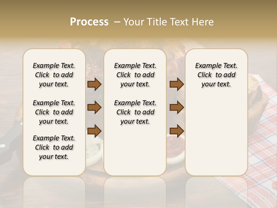 Knee Roast European PowerPoint Template