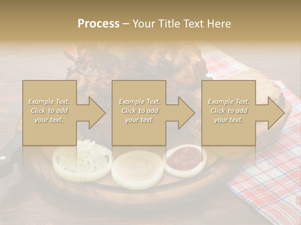 Knee Roast European PowerPoint Template