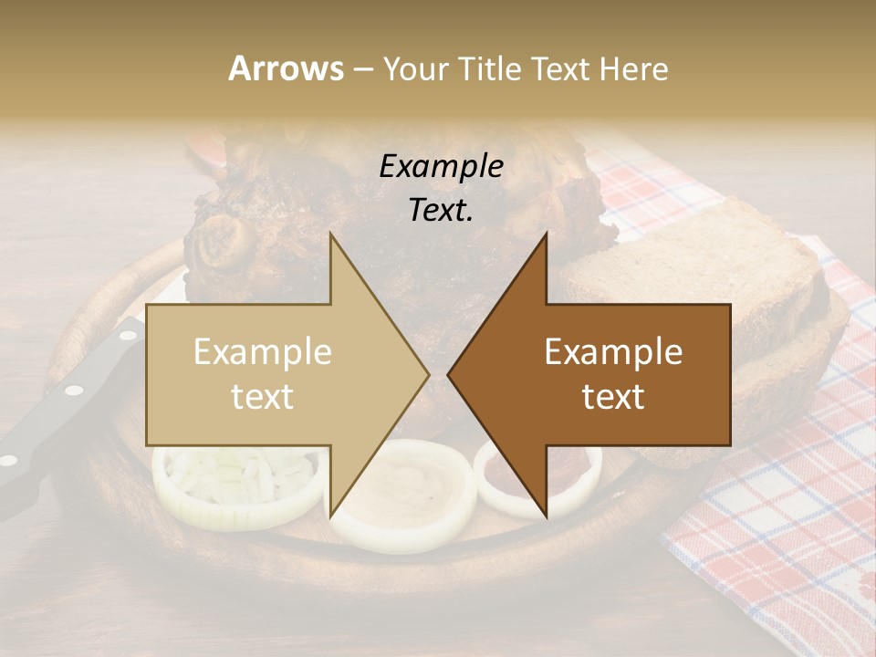 Knee Roast European PowerPoint Template