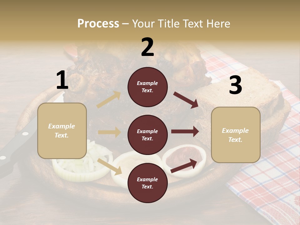 Knee Roast European PowerPoint Template