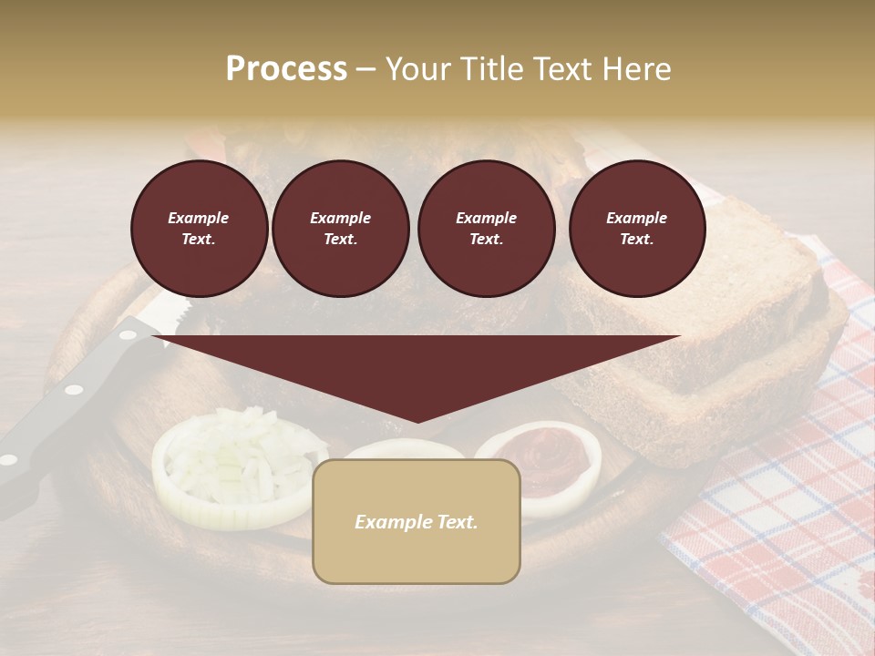 Knee Roast European PowerPoint Template