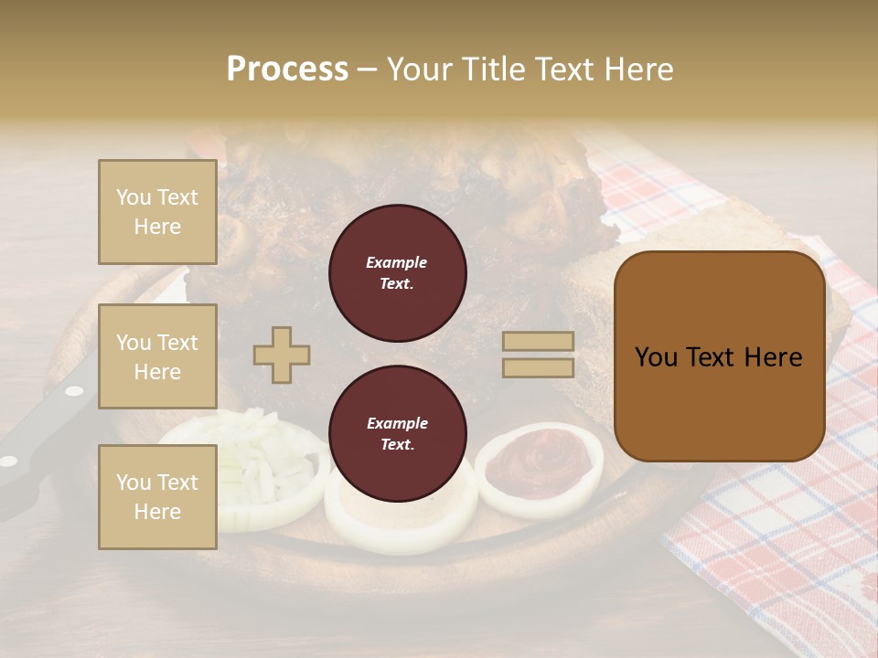 Knee Roast European PowerPoint Template
