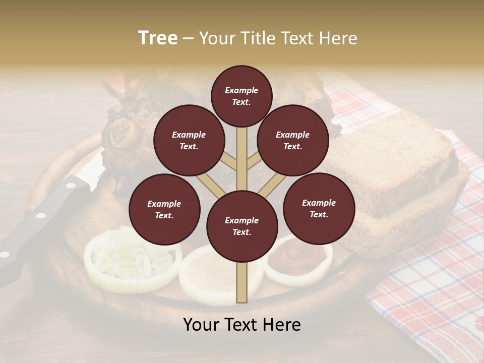 Knee Roast European PowerPoint Template