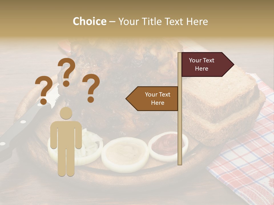 Knee Roast European PowerPoint Template