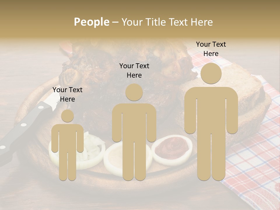 Knee Roast European PowerPoint Template