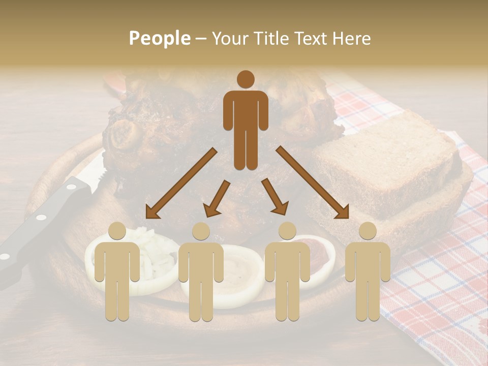 Knee Roast European PowerPoint Template