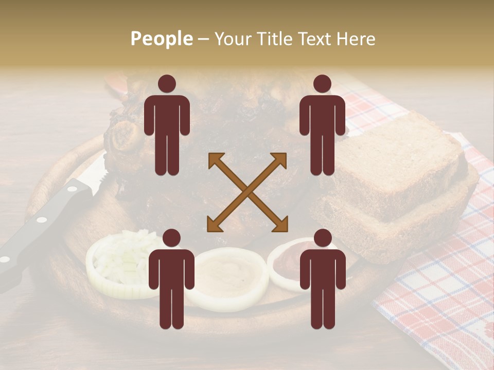 Knee Roast European PowerPoint Template