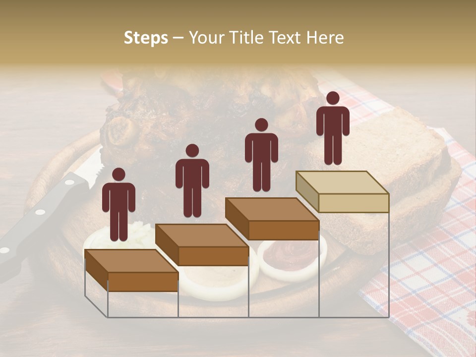 Knee Roast European PowerPoint Template