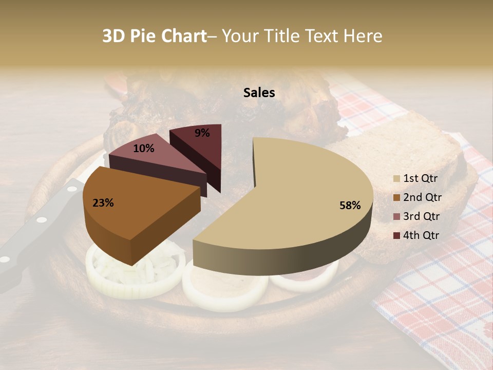 Knee Roast European PowerPoint Template